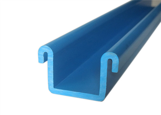 Bagian Cetakan Plastik Penggilingan PVC Plastik Profil Ekstrusi Disesuaikan U Bentuk