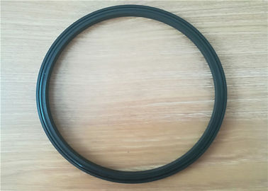 Kekuatan Tarik Tinggi PU Oil Seal Piston Rod NBR / Pu Rubber Seal In Black