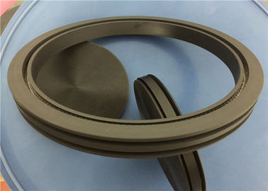 BP2715F HNBR PU FKM Segel Buldoser Segel Minyak Karet Komposit Multi-bahan PTFE Berisi Karbon untuk Pengganti OEM D20A-7