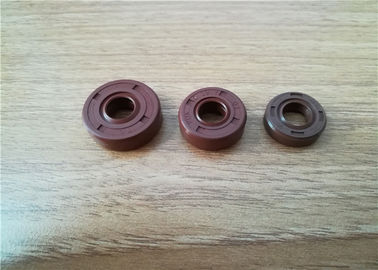 Seal Karet Bahan Bakar Resistant Seal / Seal Karet Hidrolik Warna Coklat 8 * 19 * 7
