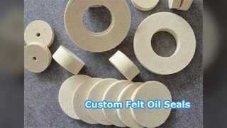 Segel Minyak Kustom Gasket Wol Merasa
